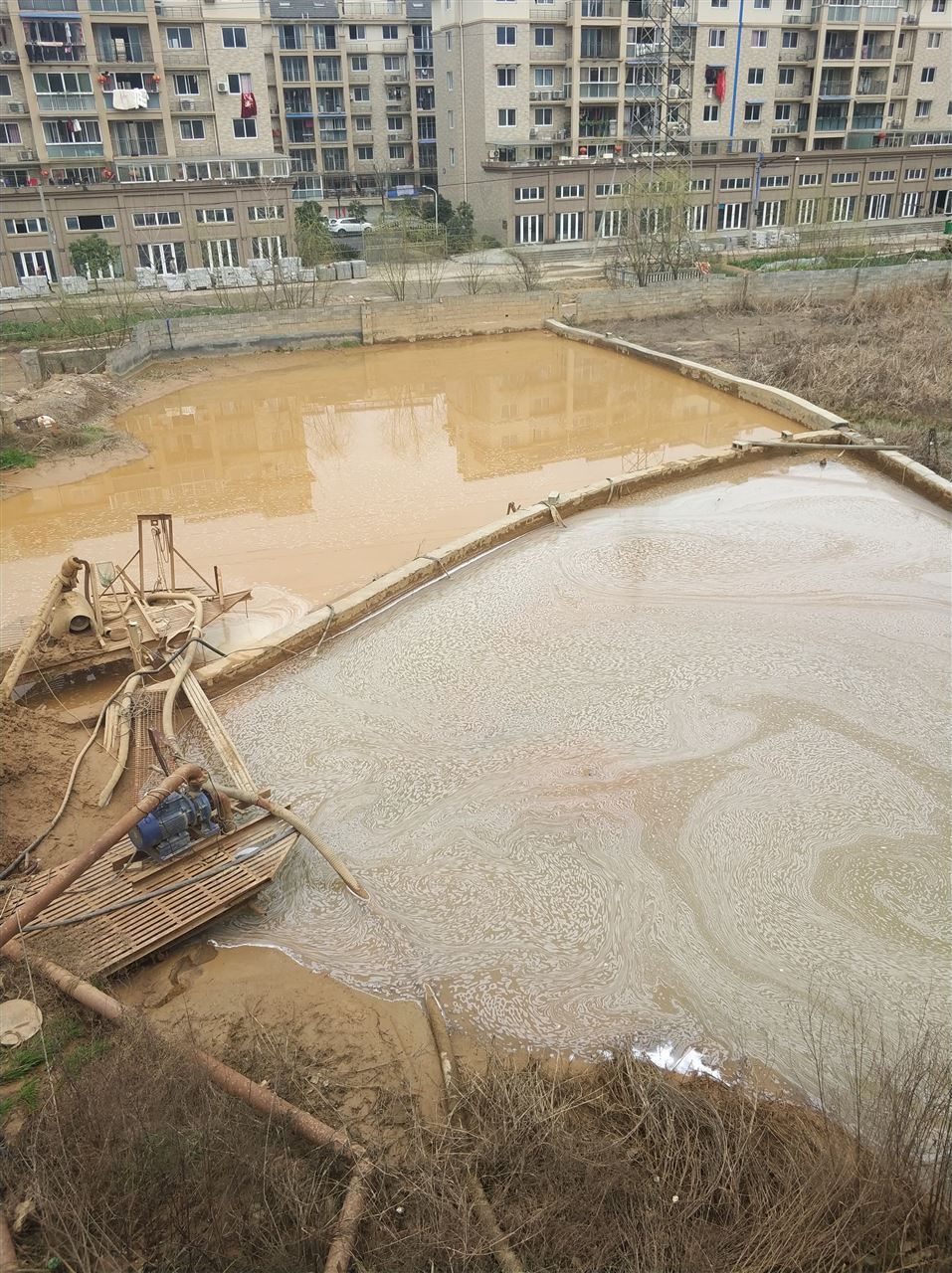 即墨沉淀池淤泥清理-厂区废水池淤泥清淤