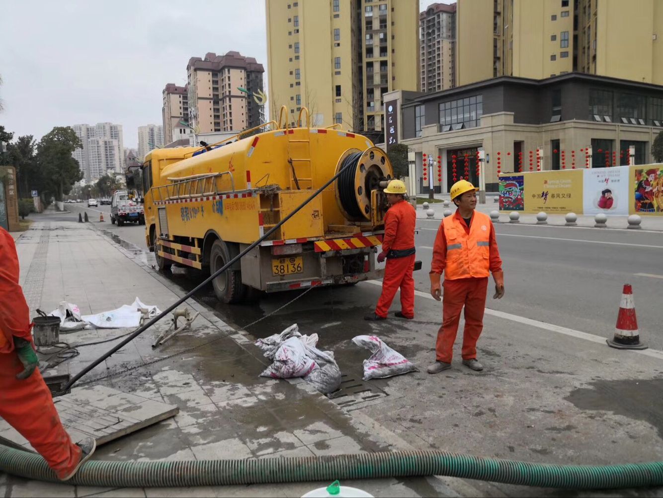 即墨排污管道清淤-管道清洗