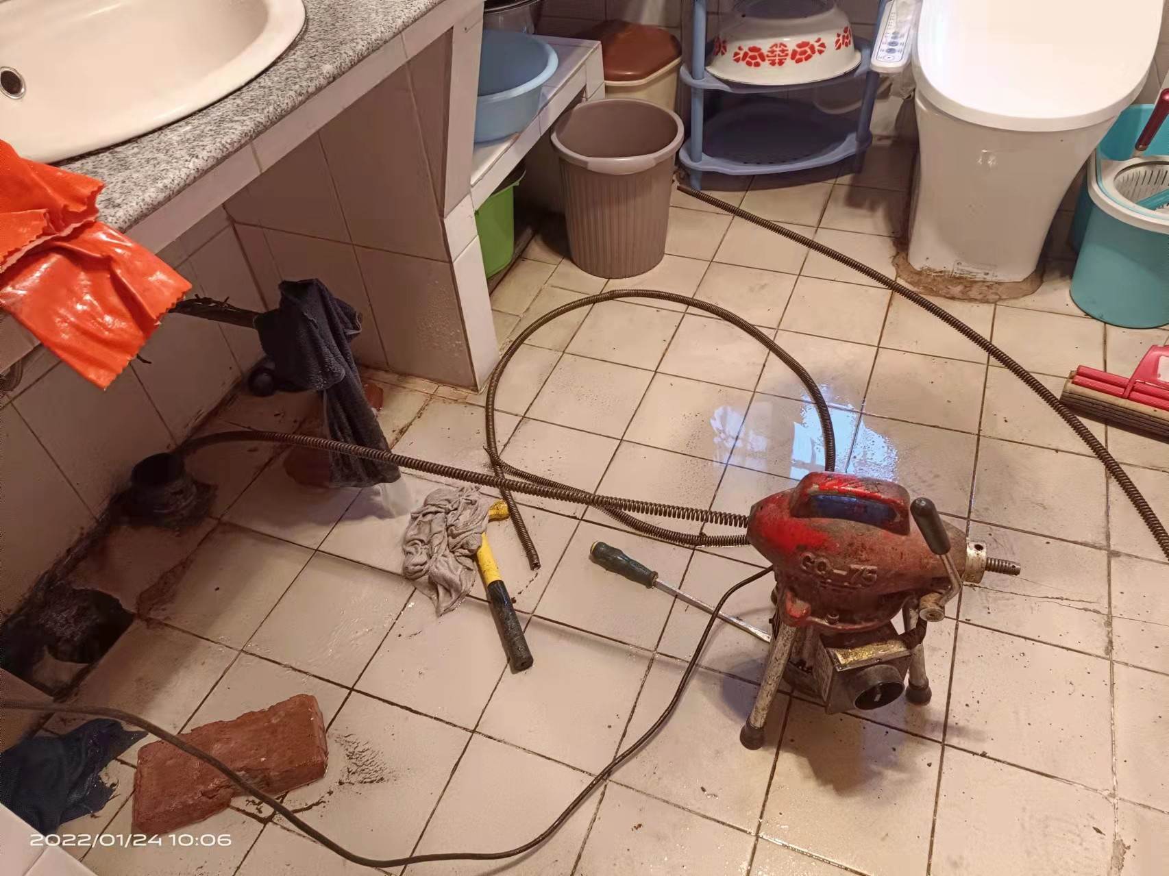 即墨疏通厨房下水道，地漏疏通